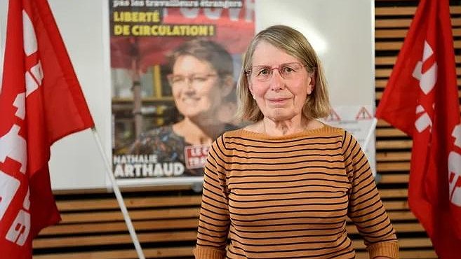 Gabrielle Capron, candidate Lutte ouvrière dans la cinquième circonscription du Puy-de-Dôme