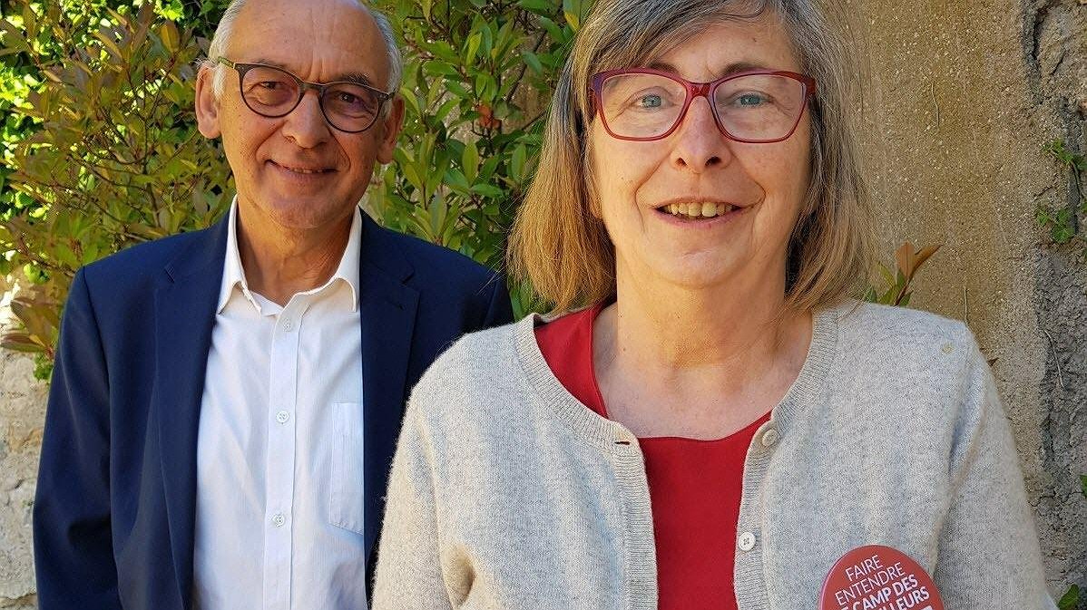 Miriam Aubert, candidate Lutte Ouvrière dans la 5e circonscription