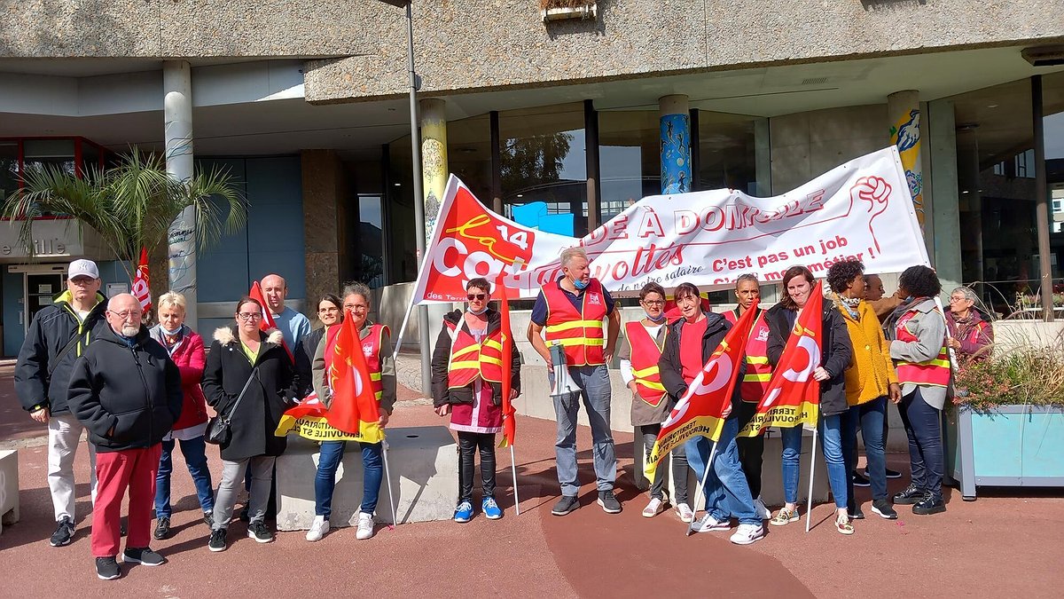 Les auxiliaires de vie en colère !