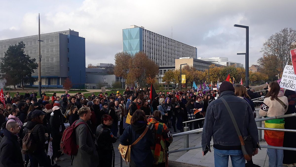 Manifestation contre les violences faites aux femmes