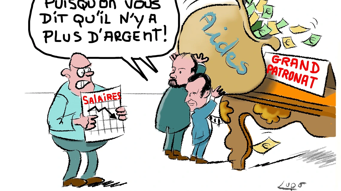 La spécialité de Noël : patron gavé à l’argent public