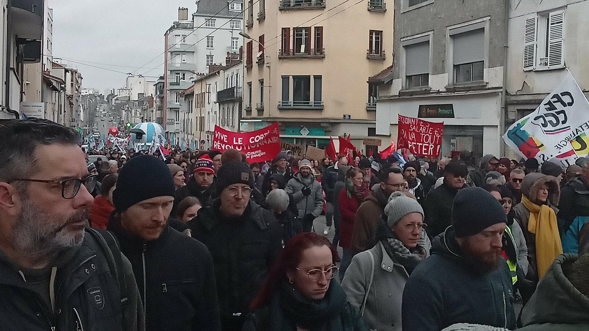 Echos de la mobilisation du 7 mars à Limoges  