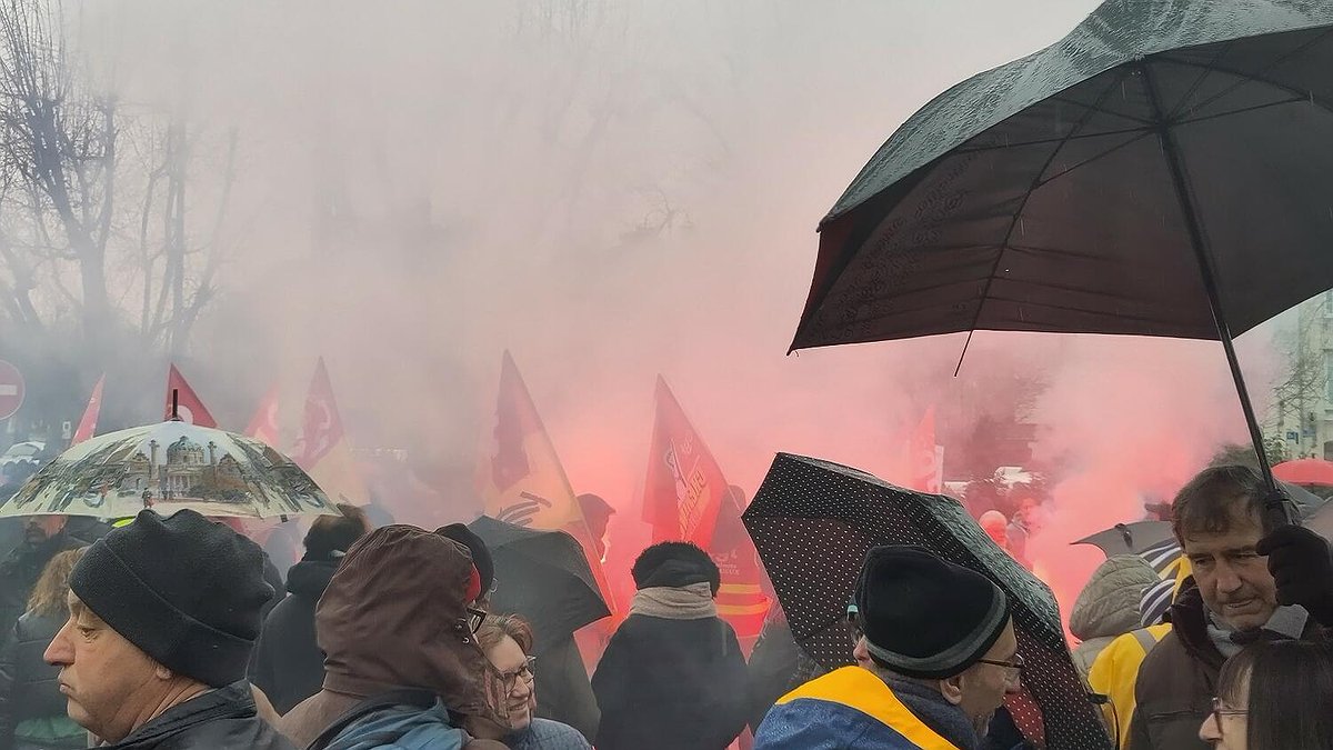 Autant de manifestants qu'en 1995 et 2003