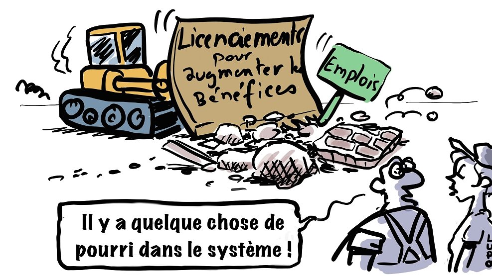 Les travailleurs ne sont pas des kleenex !