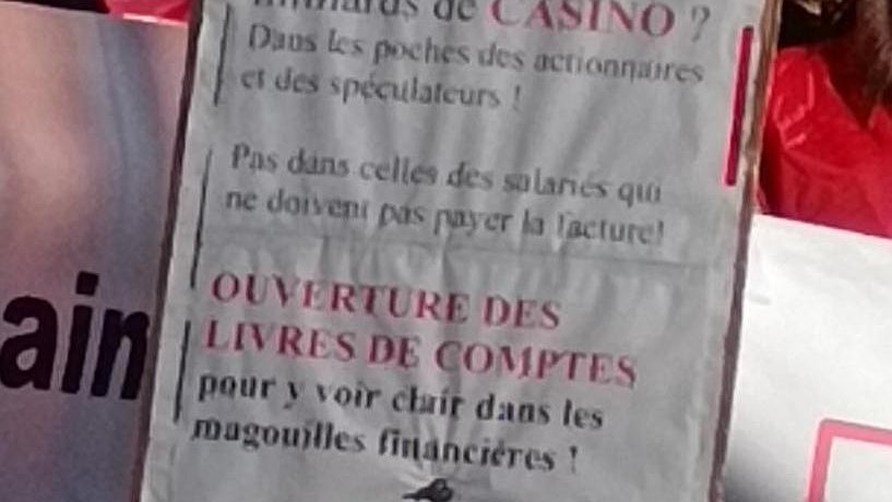 À Casino comme ailleurs, à bas la dictature des actionnaires !