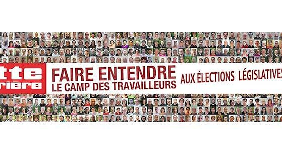 Lutte ouvrière dans les élections législatives