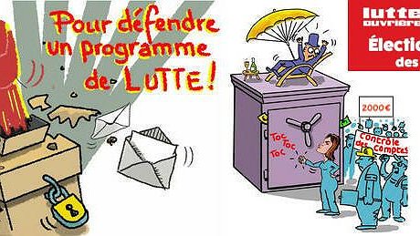 Aux législatives, votez pour votre camp, votez Lutte ouvrière !