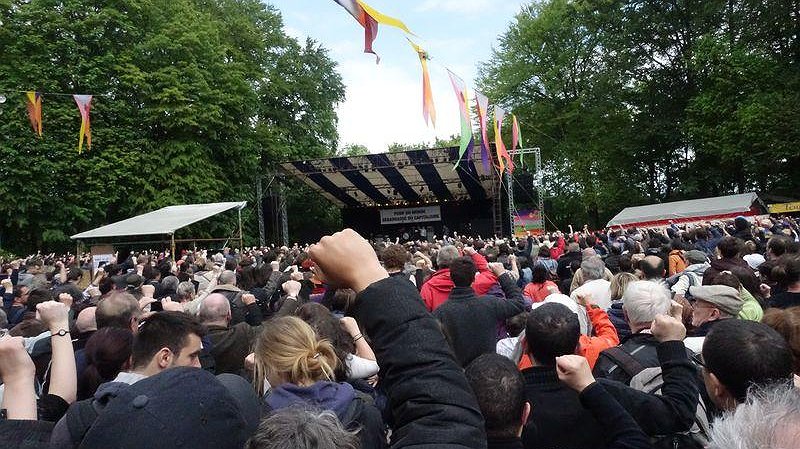 la Fête de Lutte ouvrière à Presles