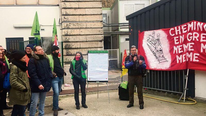 Cheminot et candidat au Blanc-Mesnil