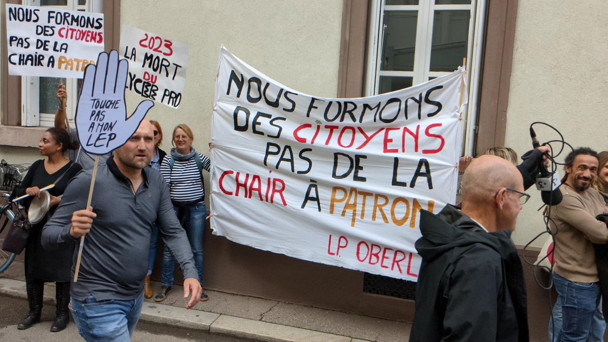 Illustration - Non à la casse des lycées pro !