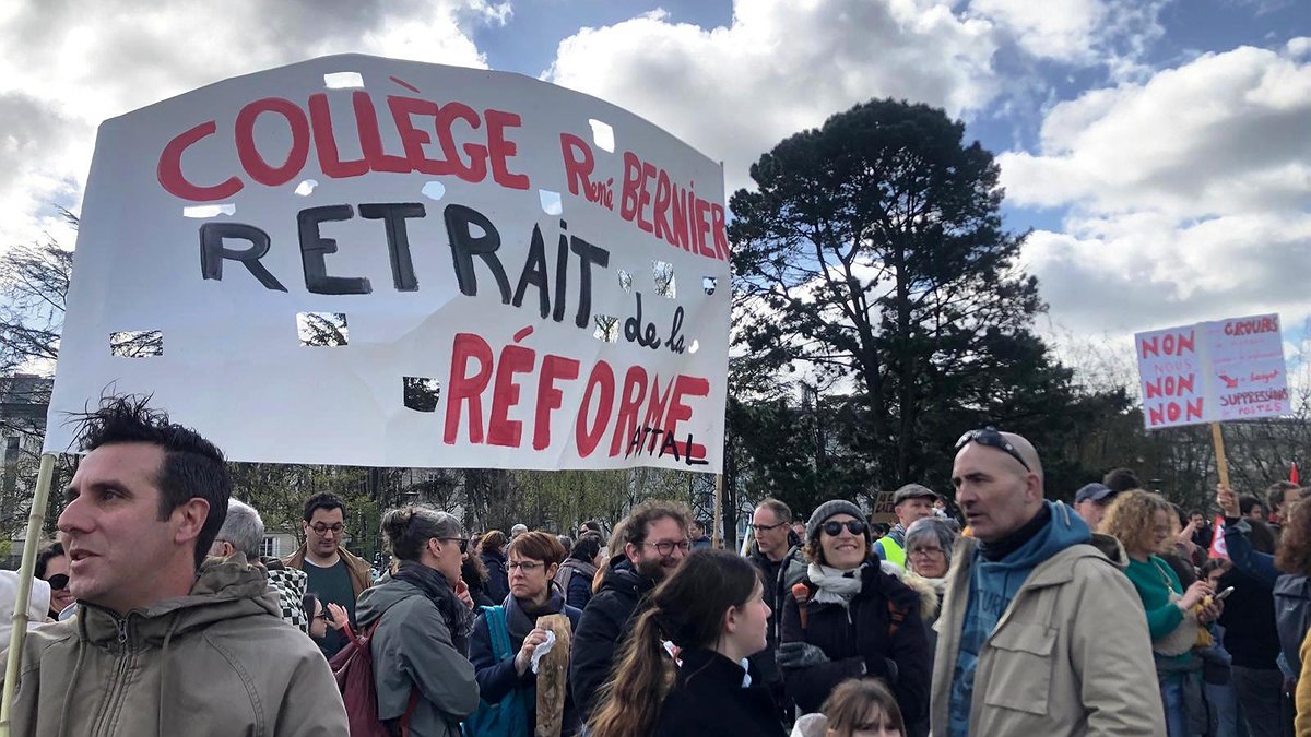 Illustration - Grève et mobilisation des enseignants et parents d’élèves
