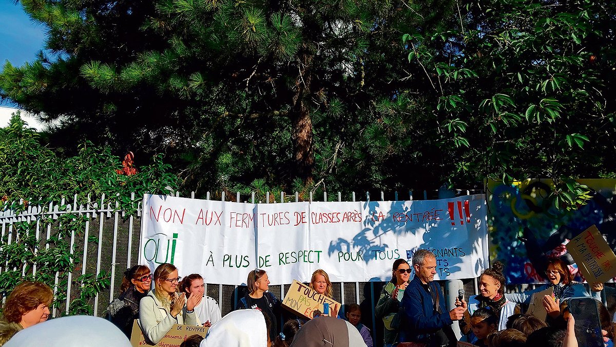 Illustration - Rassemblement à Nanterre